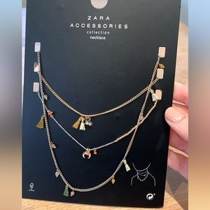 Zara Brand New 3 Layers Necklace